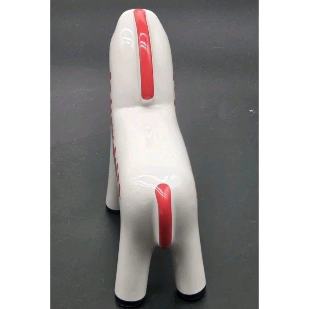 Ikea Vinterfint Holiday Christmas Scandinavian Ceramic Swedish Dala Horse